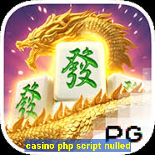 casino php script nulled